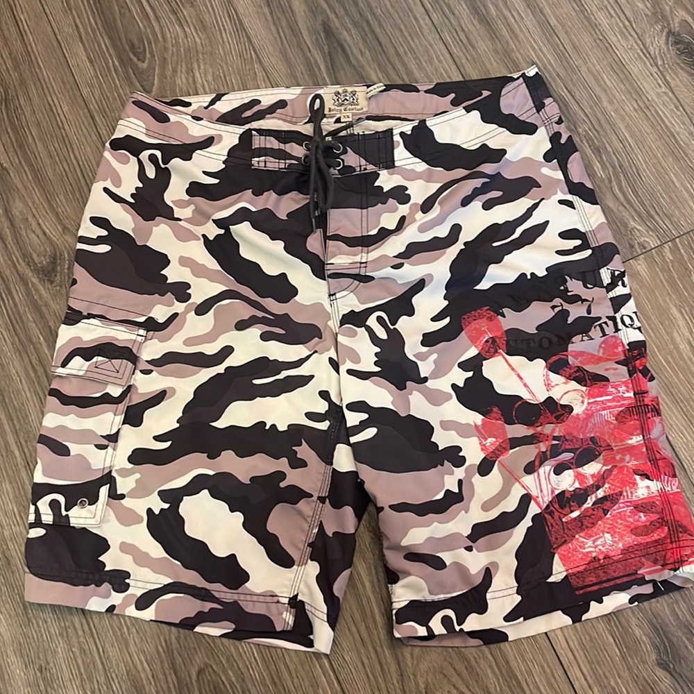 Juicy Couture Mens Swim Trunks